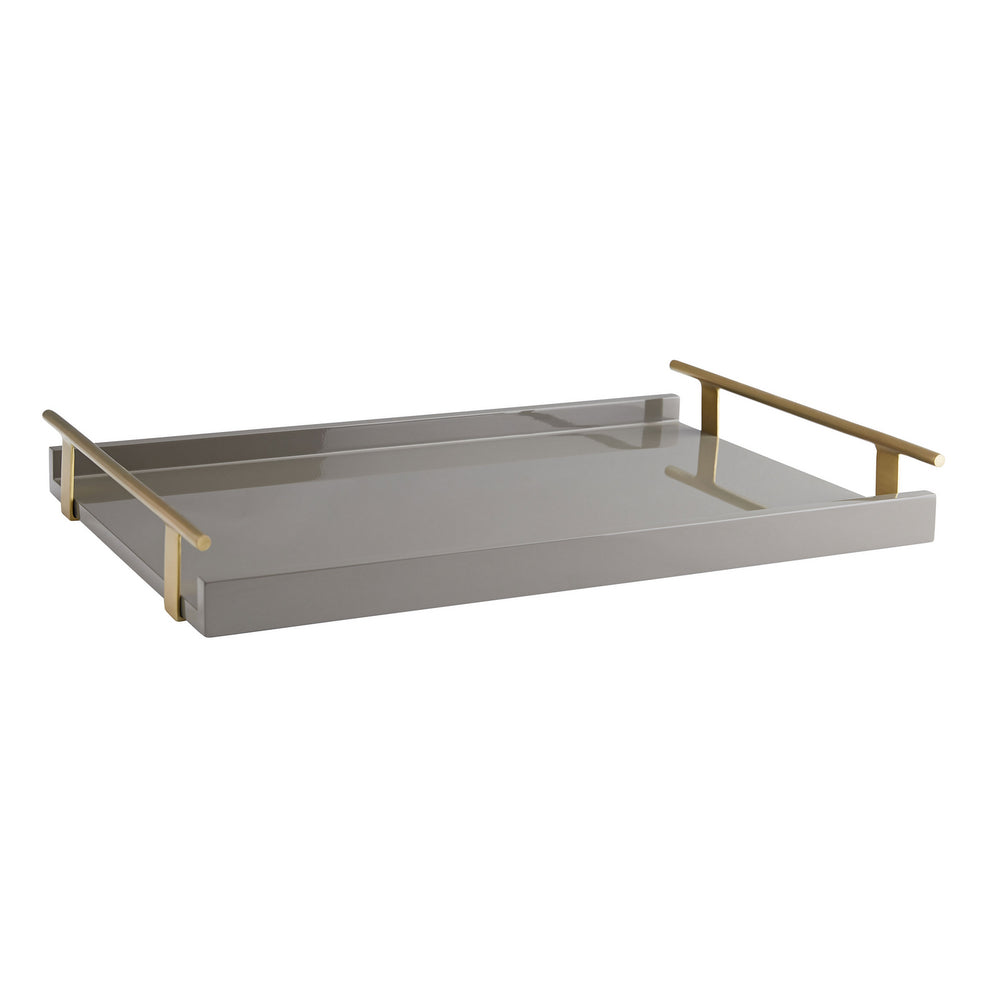 Arteriors - Tray - Archer - Gray Lacquer- Union Lighting Luminaires Decor