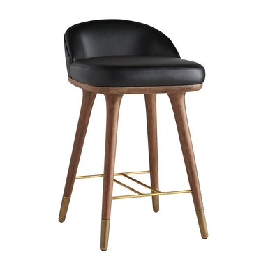 Arteriors - Counter Stool - Walsh - Black- Union Lighting Luminaires Decor