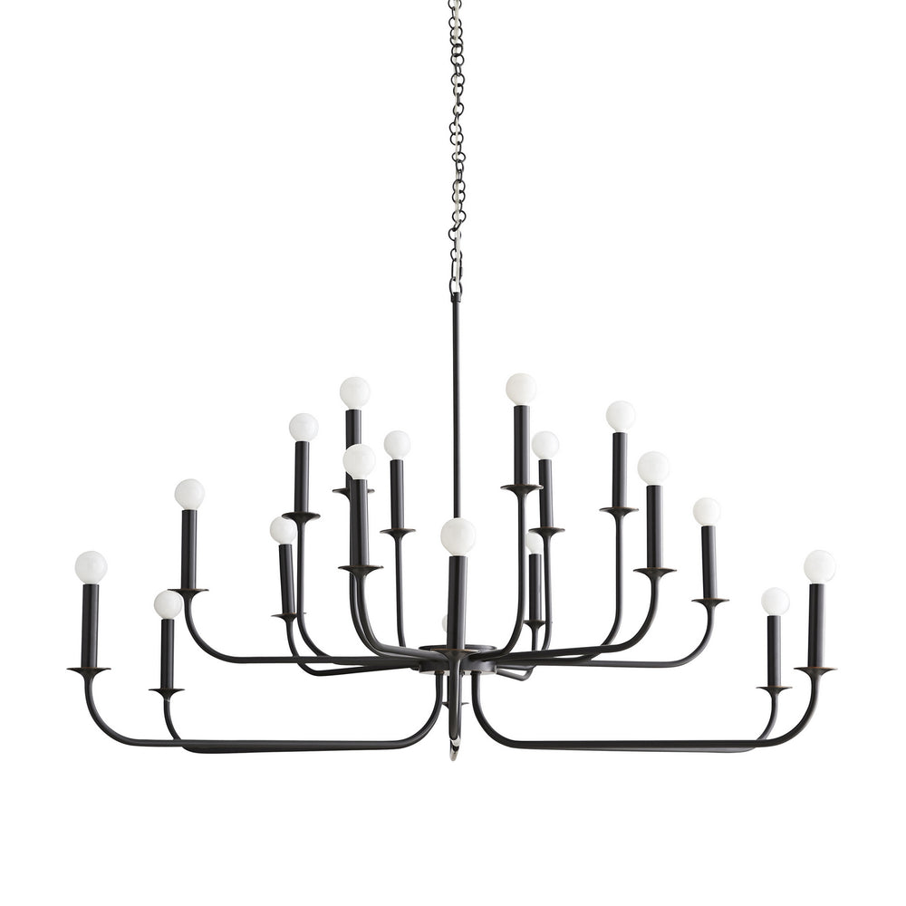 Arteriors - 18 Light Chandelier - Breck - Bronze- Union Lighting Luminaires Decor