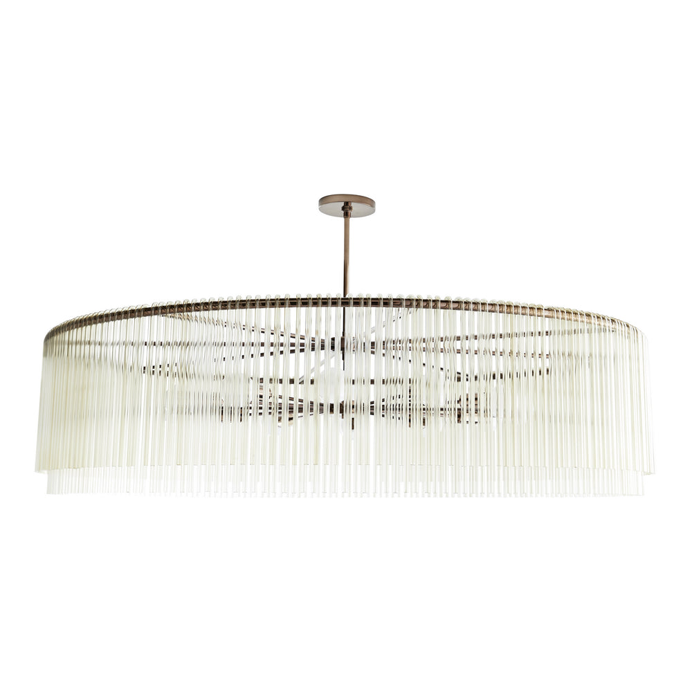 Arteriors - 12 Light Chandelier - Royalton - Smoke- Union Lighting Luminaires Decor