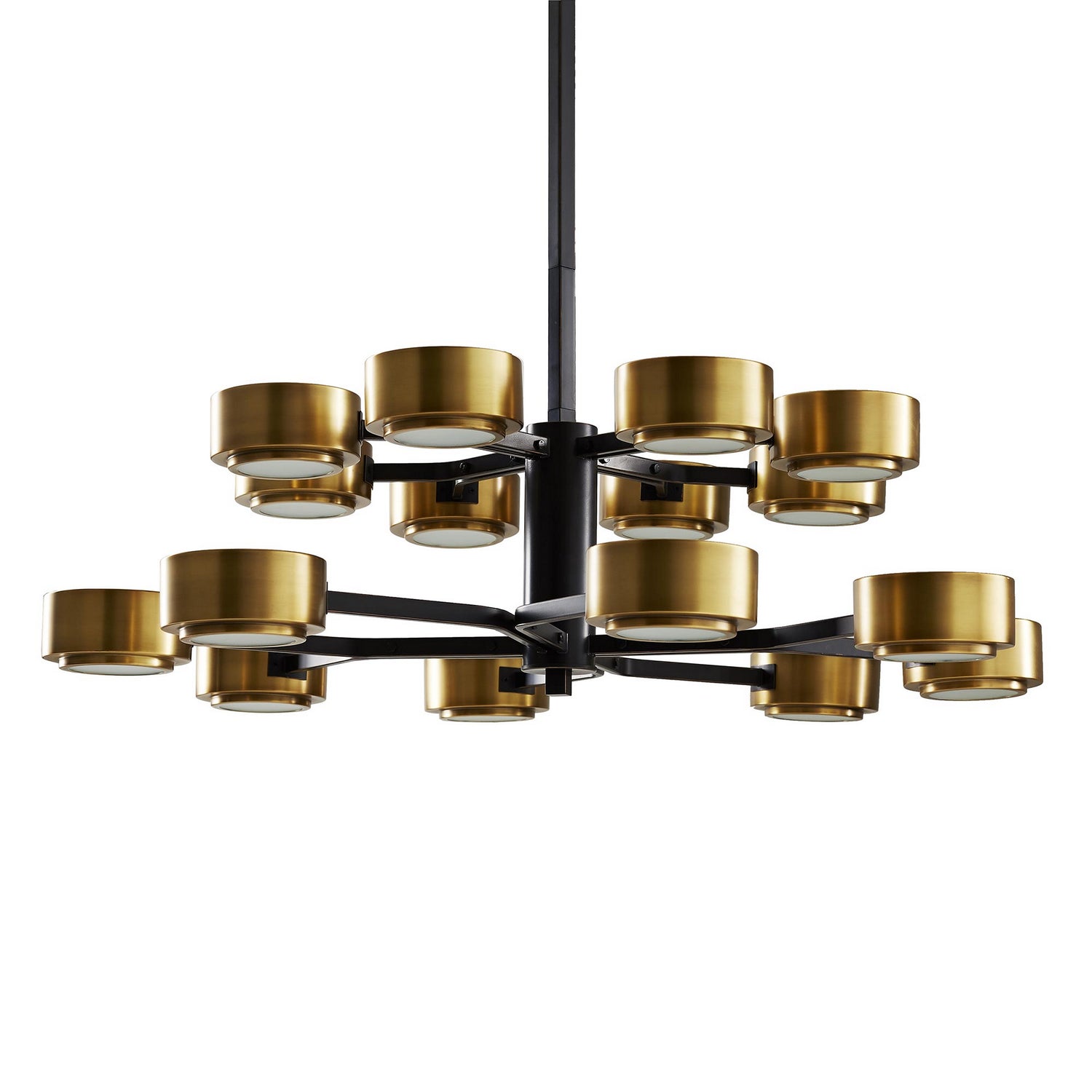 Arteriors - 16 Light Chandelier - Jalen - Vintage Brass- Union Lighting Luminaires Decor