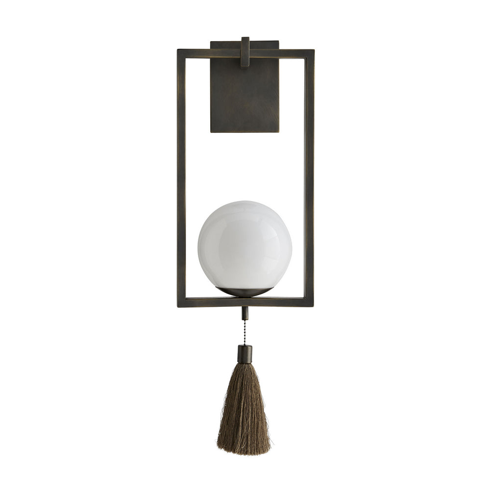 Arteriors - One Light Wall Sconce - Trapeze - Aged Bronze- Union Lighting Luminaires Decor