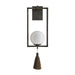 Arteriors - One Light Wall Sconce - Trapeze - Aged Bronze- Union Lighting Luminaires Decor