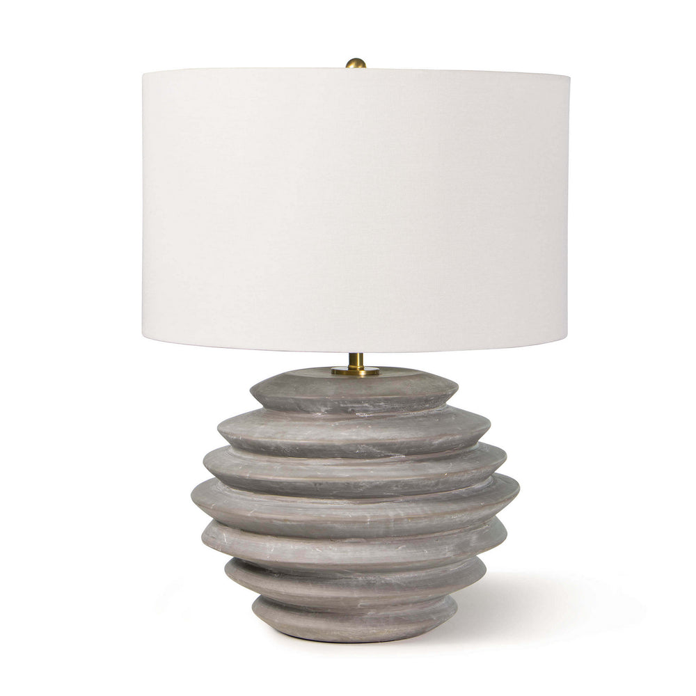 Regina Andrew Canada - One Light Table Lamp - Canyon - Grey- Union Lighting Luminaires Decor