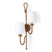 Regina Andrew - Two Light Wall Sconce - Bimini - Natural- Union Lighting Luminaires Decor