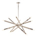Regina Andrew Canada - 12 Light Chandelier - Viper - Polished Nickel- Union Lighting Luminaires Decor