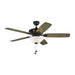 "Generation Lighting Canada. - 52"Ceiling Fan - Colony - Aged Pewter- Union Lighting Luminaires Decor"