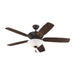 "Generation Lighting Canada. - 52"Ceiling Fan - Colony - Roman Bronze- Union Lighting Luminaires Decor"