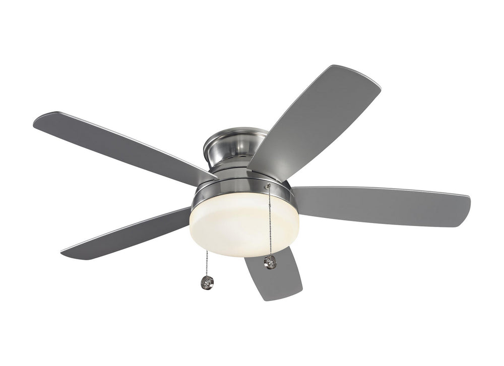 "Generation Lighting Canada - 52"Ceiling Fan - Traverse - Brushed Steel- Union Lighting Luminaires Decor"