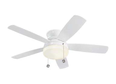 "Generation Lighting Canada. - 52"Ceiling Fan - Traverse - White- Union Lighting Luminaires Decor"