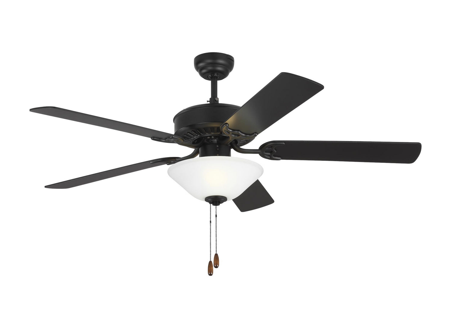 Visual Comfort Fan Canada - 52``Ceiling Fan - Haven 52 LED 2 - Matte Black- Union Lighting Luminaires Decor