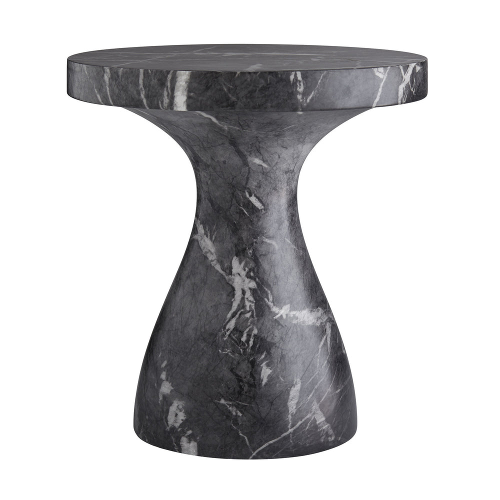 Arteriors - Accent Table - Serafina - Black Faux Marble- Union Lighting Luminaires Decor