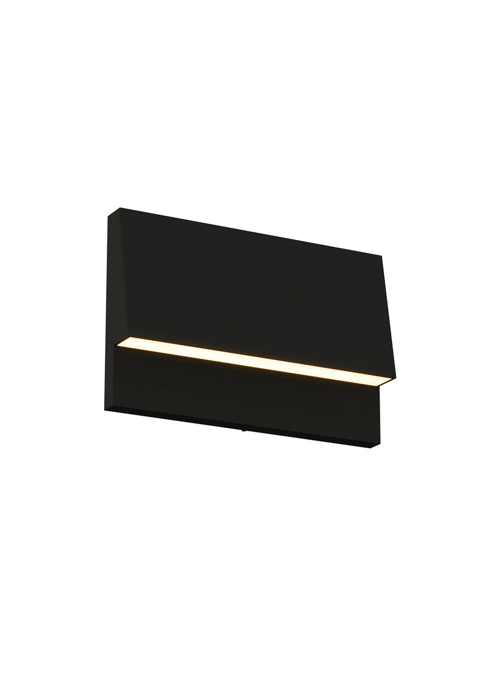 Visual Comfort Modern - LED Outdoor Wall/Step Light - Krysen - Black- Union Lighting Luminaires Decor