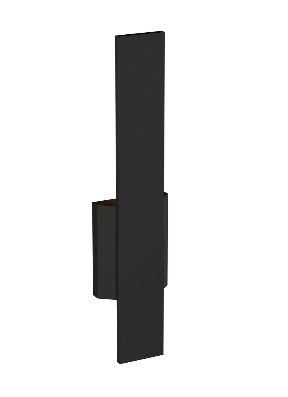 Visual Comfort Modern - LED Outdoor Wall Mount - Blade - Black- Union Lighting Luminaires Decor
