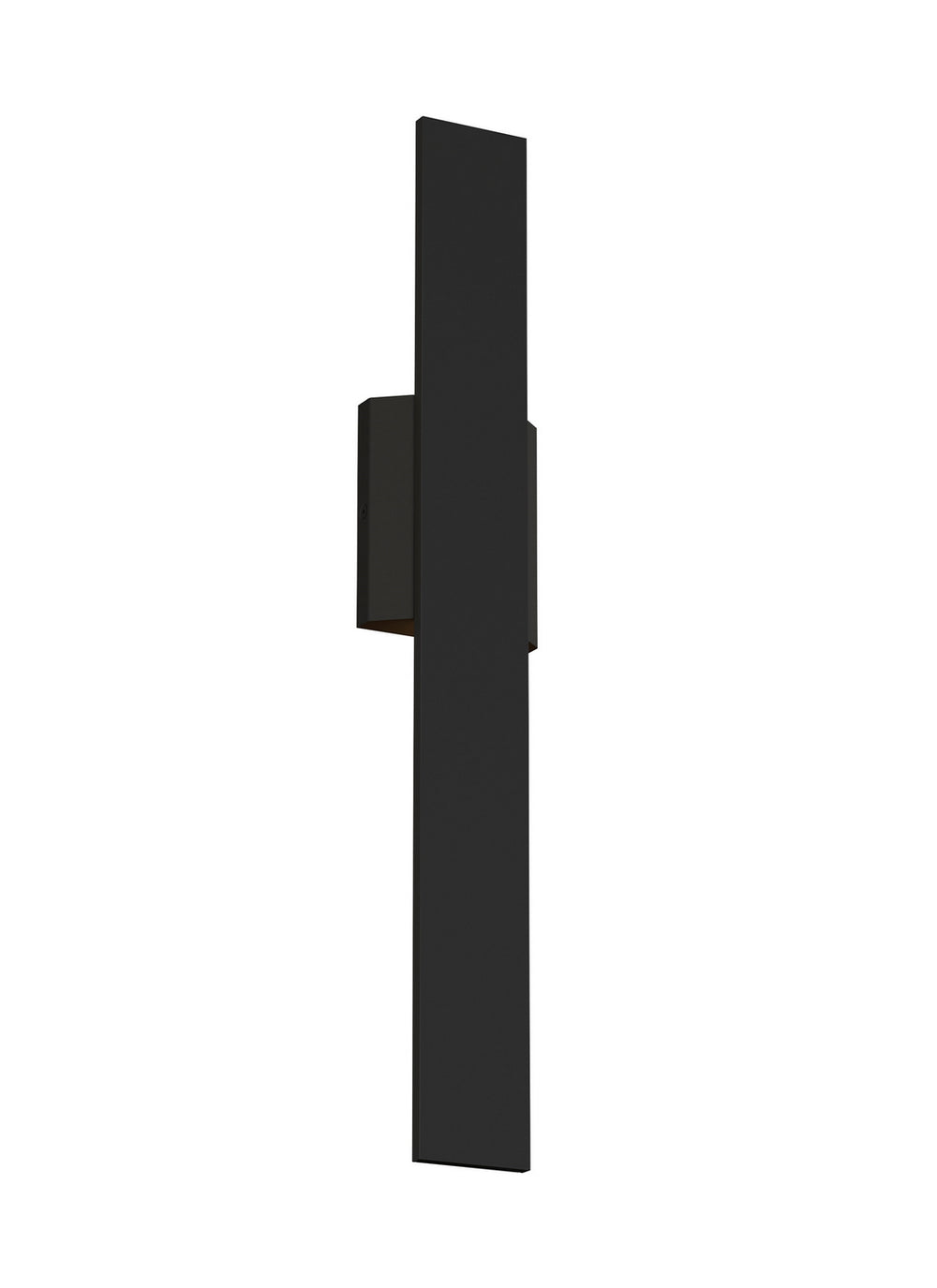 Visual Comfort Modern - LED Outdoor Wall Mount - Blade - Black- Union Lighting Luminaires Decor