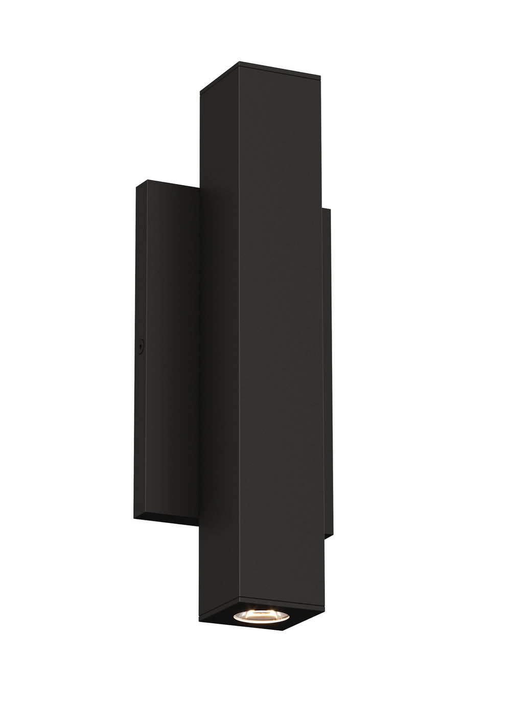 Visual Comfort Modern - LED Outdoor Wall Lantern - Chara - Black- Union Lighting Luminaires Decor