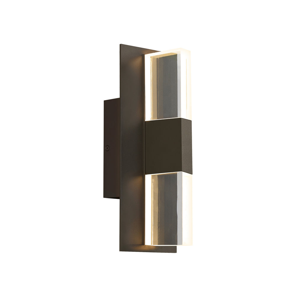 Visual Comfort Modern - LED Outdoor Wall Lantern - Lyft - Bronze- Union Lighting Luminaires Decor