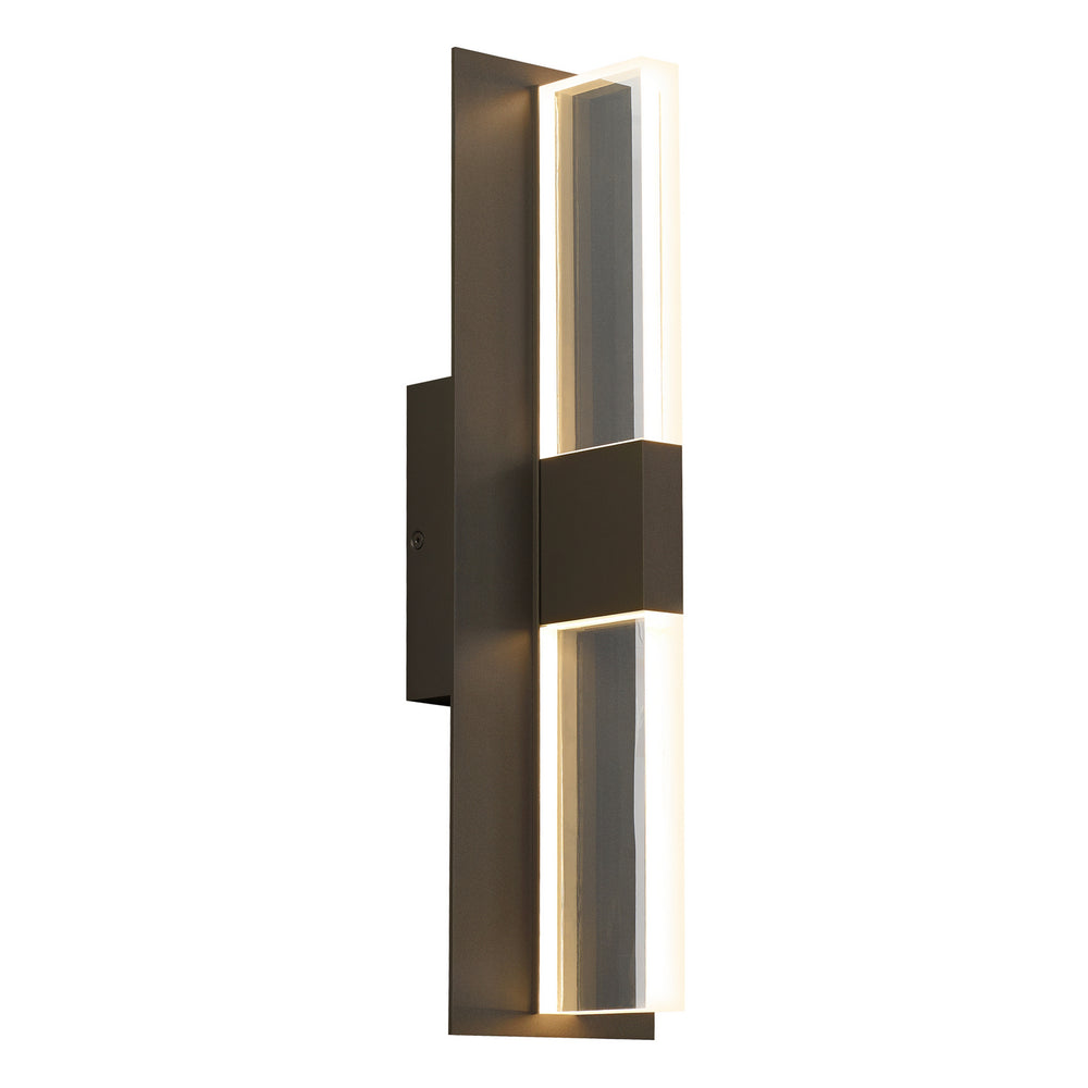 Visual Comfort Modern - LED Outdoor Wall Lantern - Lyft - Bronze- Union Lighting Luminaires Decor
