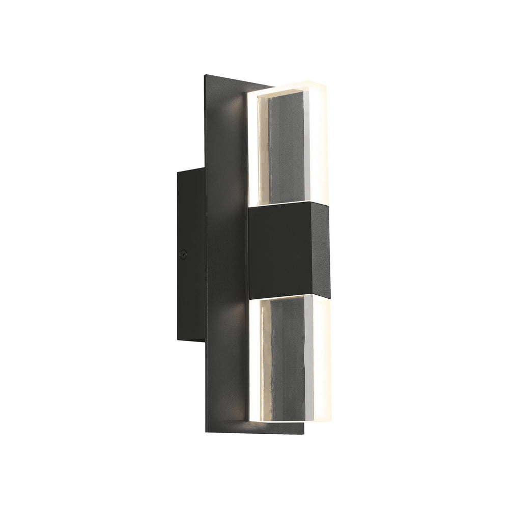 Visual Comfort Modern - LED Outdoor Wall Lantern - Lyft - Black- Union Lighting Luminaires Decor