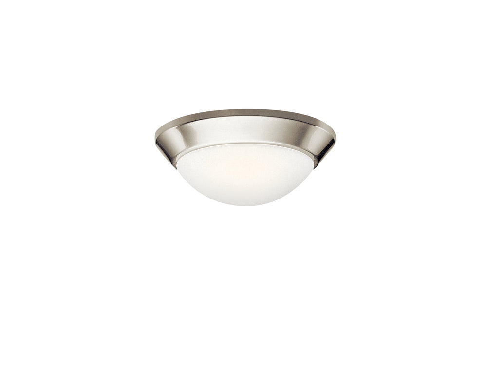 Kichler Canada - One Light Flush Mount - Ceiling Space - Brushed Nickel- Union Lighting Luminaires Decor