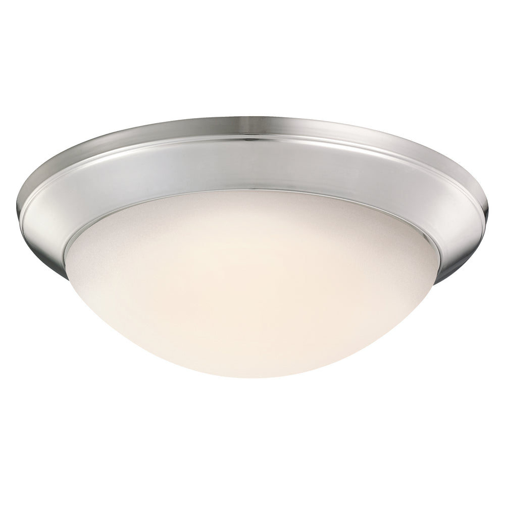 Kichler Canada - One Light Flush Mount - Ceiling Space - Brushed Nickel- Union Lighting Luminaires Decor