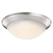 Kichler Canada - One Light Flush Mount - Ceiling Space - Brushed Nickel- Union Lighting Luminaires Decor