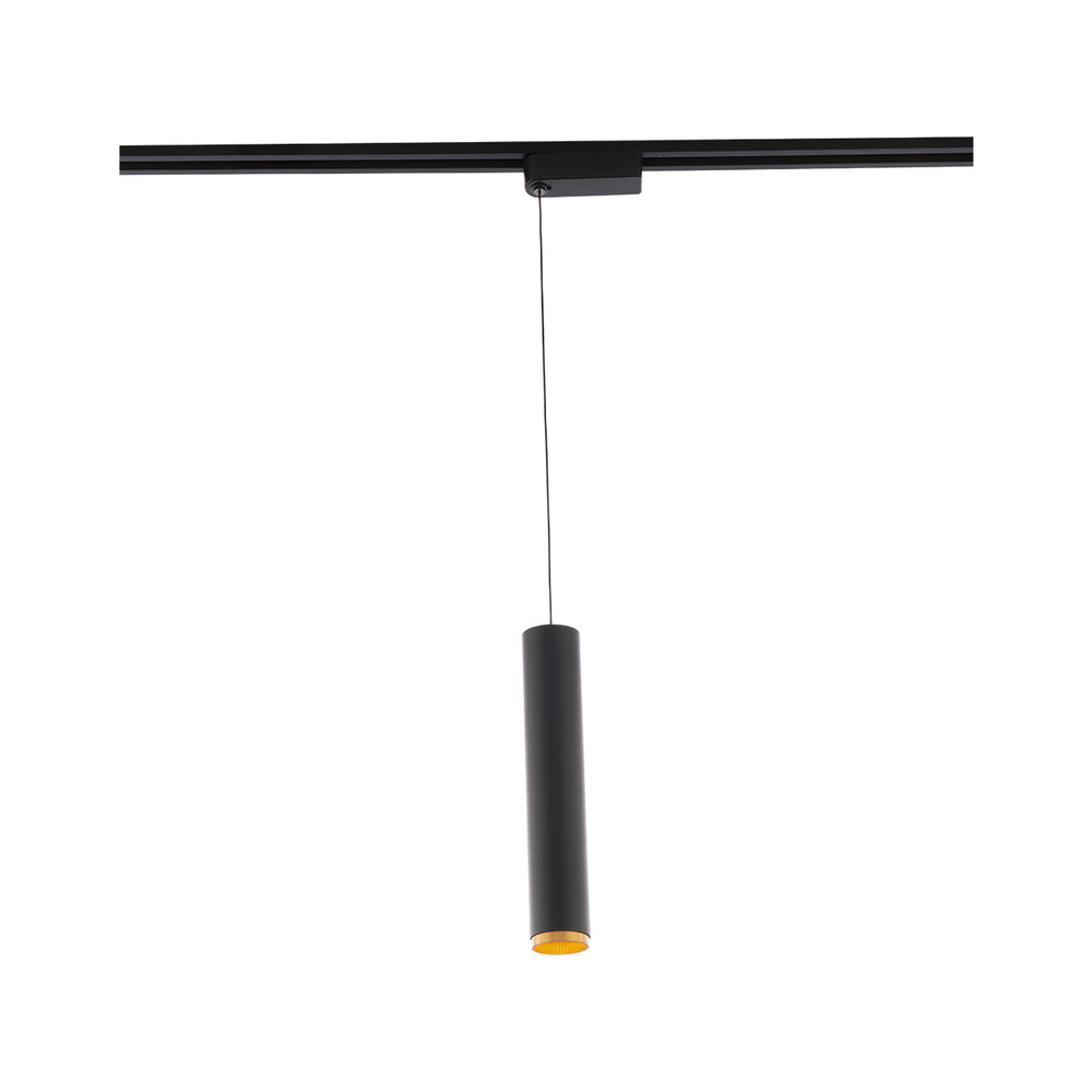 W.A.C. Canada - LED Track Pendant - Silo Pendants - Black/Gold- Union Lighting Luminaires Decor