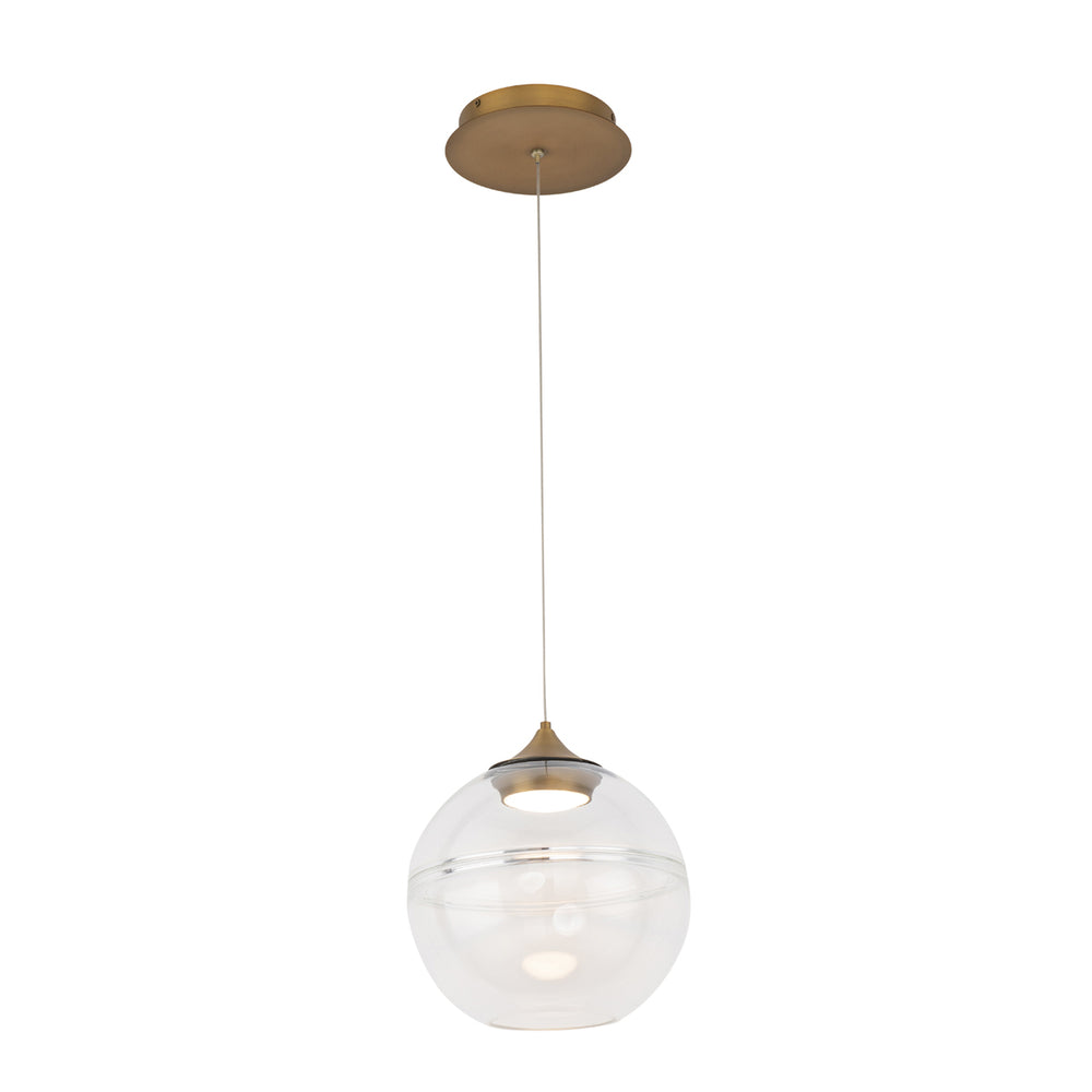W.A.C. Canada - LED Pendant - Bistro - Aged Brass- Union Lighting Luminaires Decor