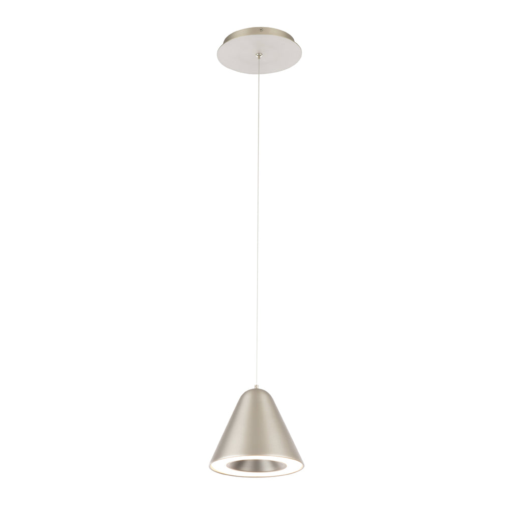 W.A.C. Canada - LED Pendant - Kone - Satin Nickel- Union Lighting Luminaires Decor