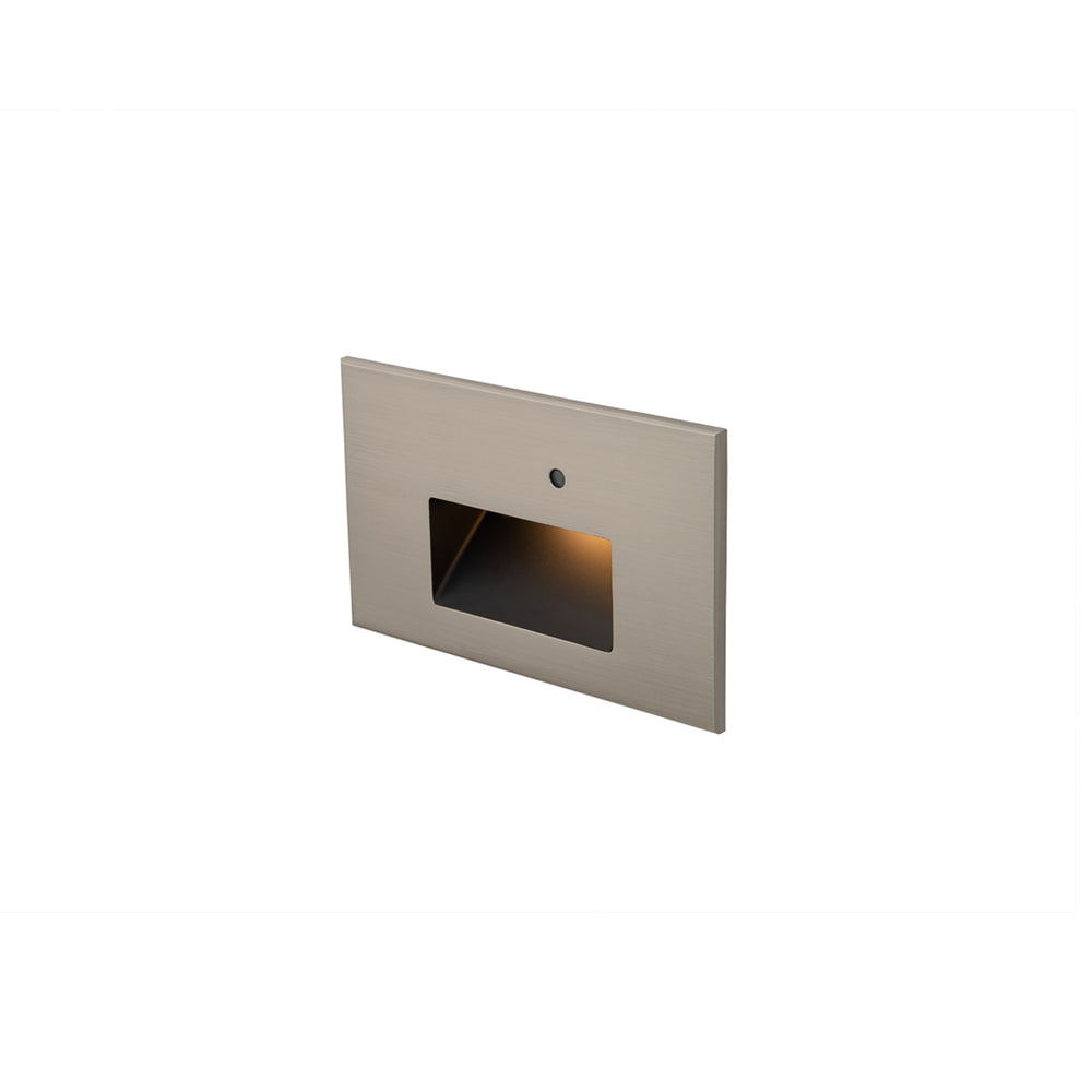 W.A.C. Canada - LED Step and Wall Light - Step Light With Photocell - Brush Nickel On Aluminum- Union Lighting Luminaires Decor
