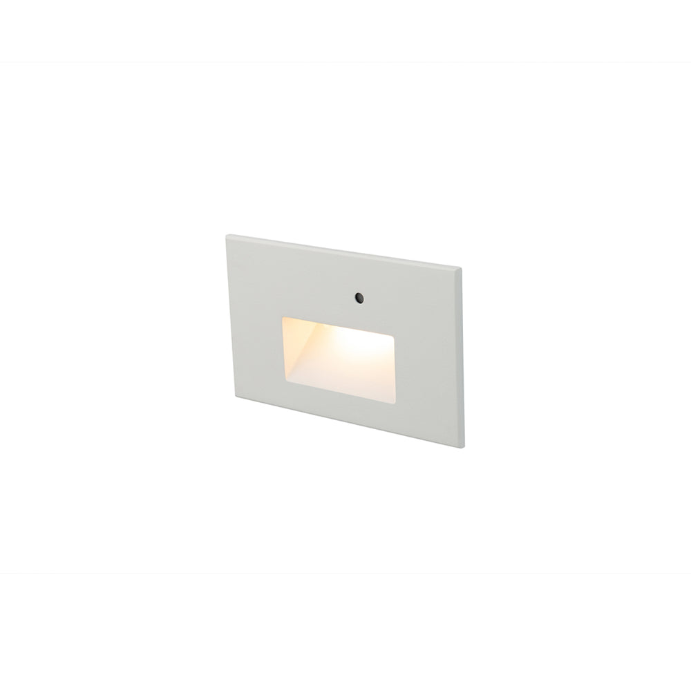 W.A.C. Canada - LED Step and Wall Light - Step Light With Photocell - White On Aluminum- Union Lighting Luminaires Decor
