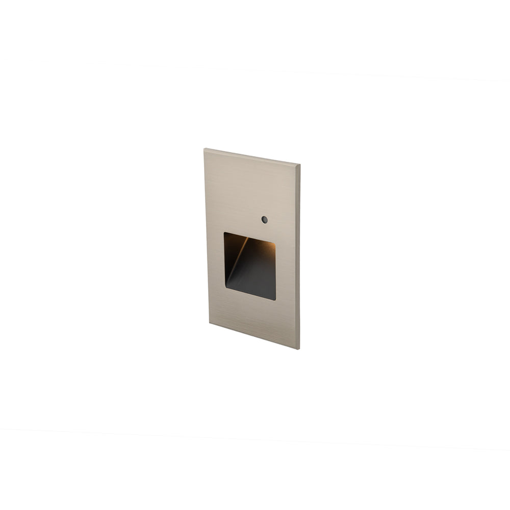 W.A.C. Canada - LED Step and Wall Light - Step Light With Photocell - Brush Nickel On Aluminum- Union Lighting Luminaires Decor