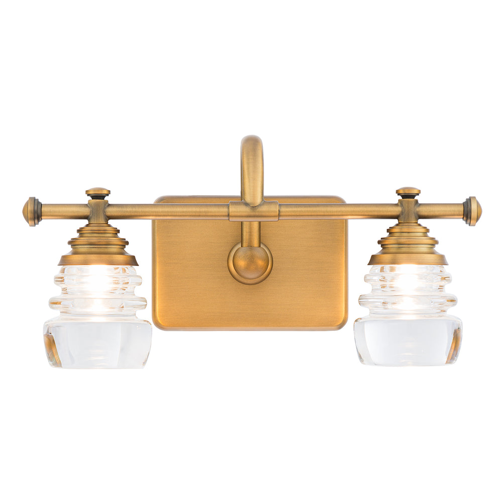 W.A.C. Canada - LED Wall Sconce - Rondelle - Aged Brass- Union Lighting Luminaires Decor