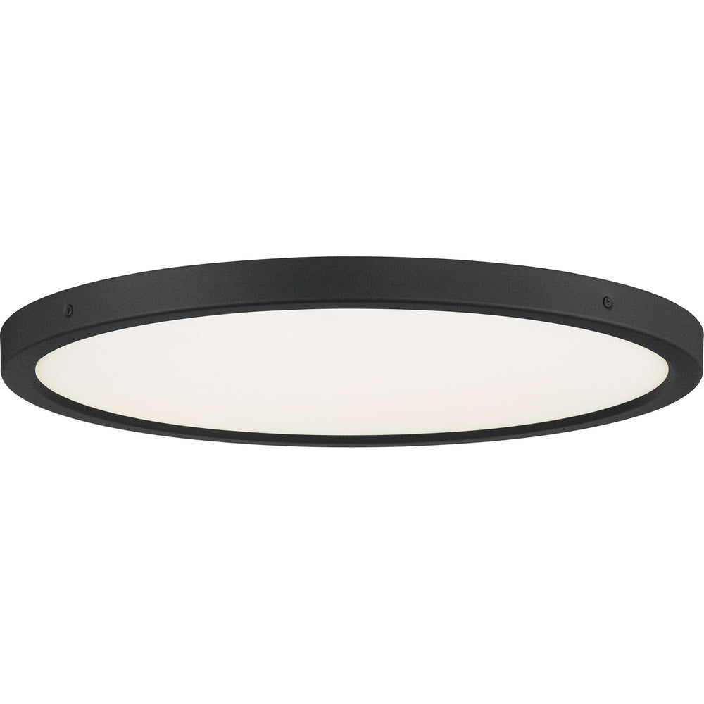 Quoizel - LED Flush Mount - Outskirts - Earth Black- Union Lighting Luminaires Decor