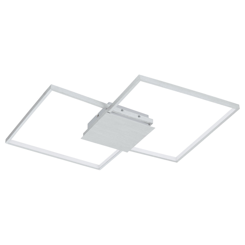 Eglo Canada - LED Ceiling Mount - Millanius - Brushed Aluminum- Union Lighting Luminaires Decor