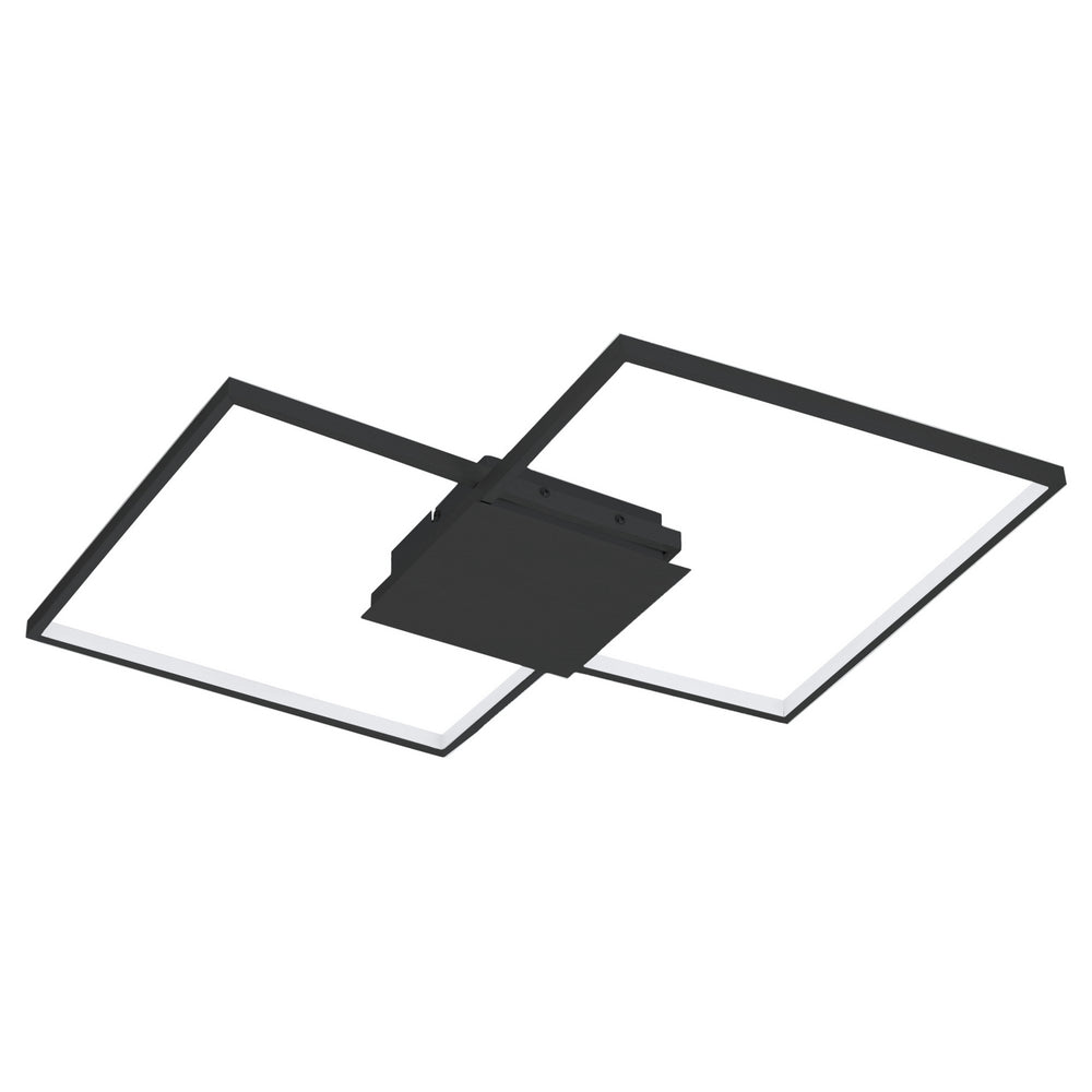 Eglo Canada - LED Ceiling/Wall Mount - Milanius - Matte Black- Union Lighting Luminaires Decor