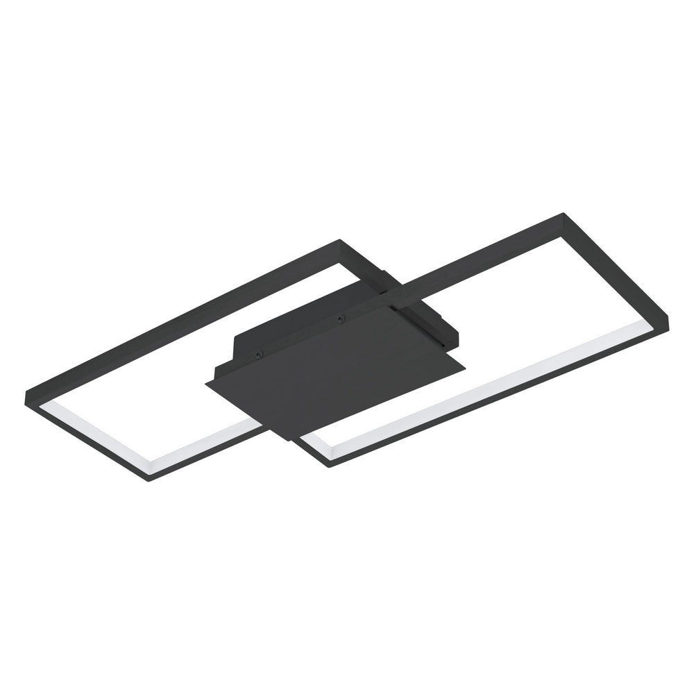 Eglo Canada - LED Ceiling/Wall Mount - Milanius - Matte Black- Union Lighting Luminaires Decor