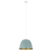 Eglo Canada - One Light Pendant - Coretto-P - Patel Green- Union Lighting Luminaires Decor