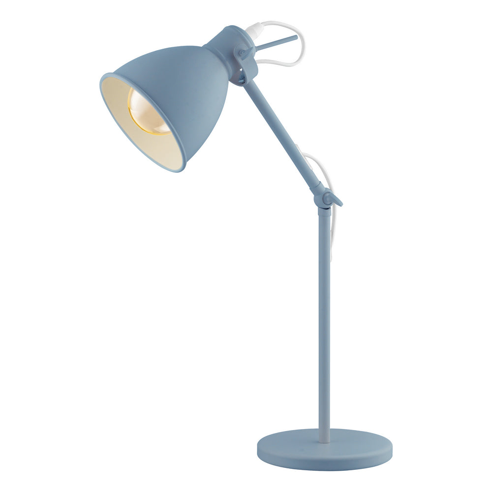Eglo Canada - One Light Table Lamp - Priddy - Pastel Light Blue- Union Lighting Luminaires Decor