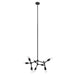 Eglo Canada - Nine Light Pendant - Bocadella - Black- Union Lighting Luminaires Decor
