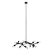 Eglo Canada - 12 Light Pendant - Bocadella - Black- Union Lighting Luminaires Decor