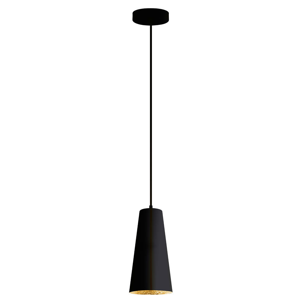 Eglo Canada - One Light Pendant - Pratella 1 - Black- Union Lighting Luminaires Decor