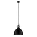 Eglo Canada - One Light Pendant - Gilwell 1 - Matte Black- Union Lighting Luminaires Decor