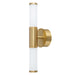 Eglo Canada - LED Bath/Vanity - Palmera 1 - Brushed Gold- Union Lighting Luminaires Decor