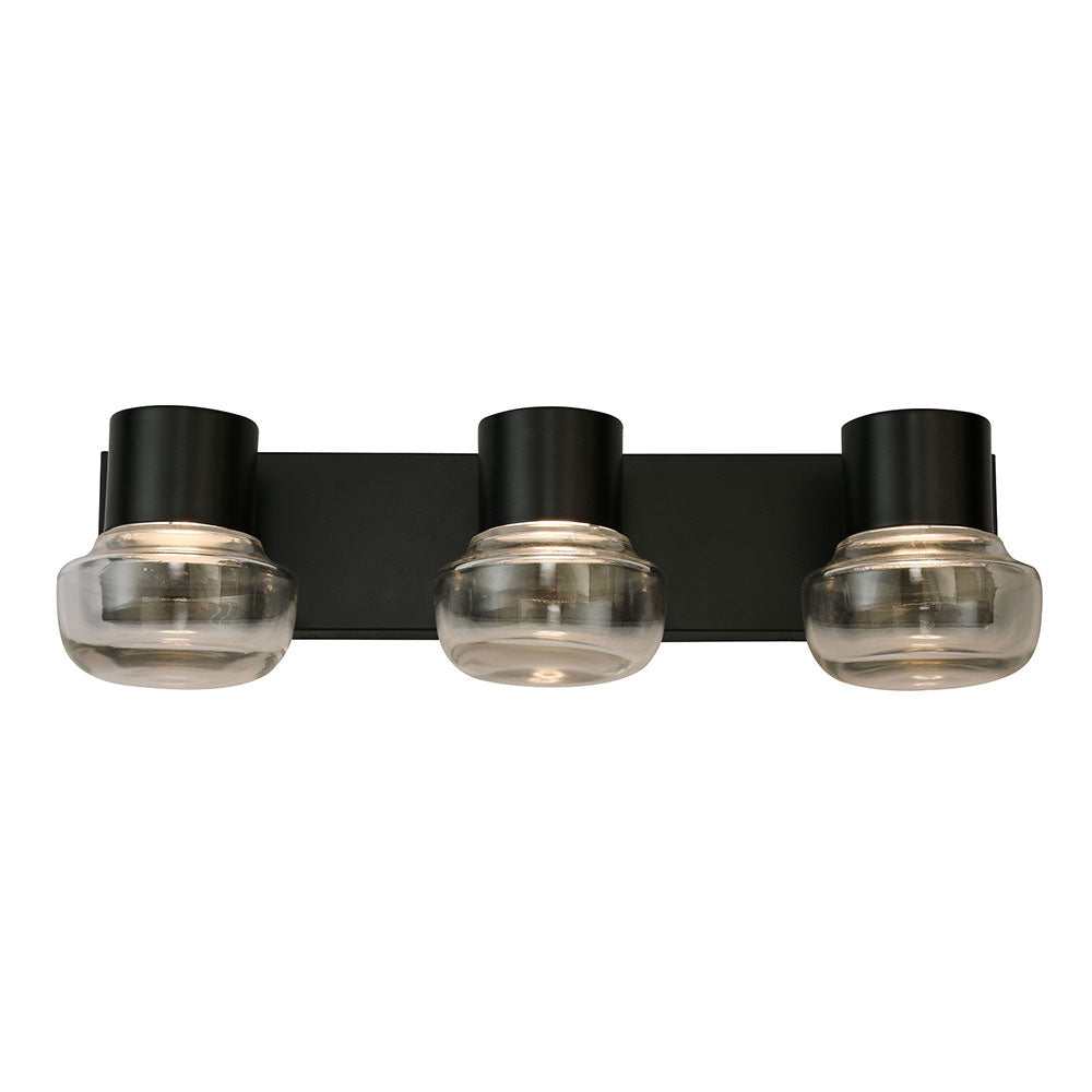 Eglo Canada - LED Bath/Vanity - Belby - Black- Union Lighting Luminaires Decor