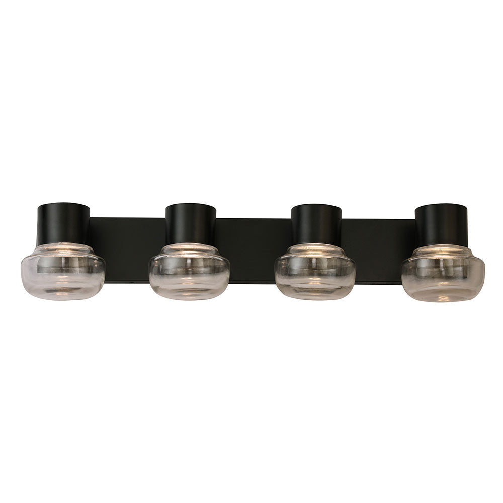 Eglo Canada - LED Bath/Vanity - Belby - Black- Union Lighting Luminaires Decor