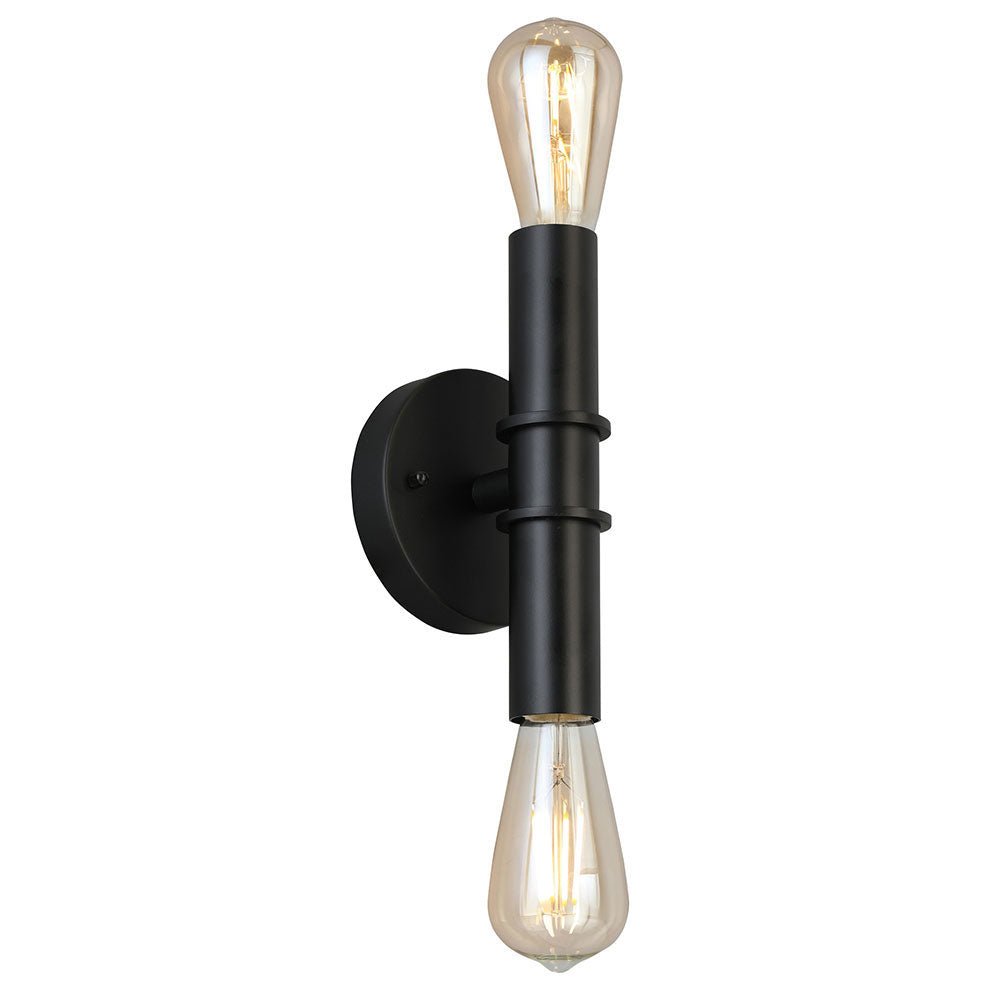 Eglo Canada - Two Light Bath/Vanity - Drucker - Black- Union Lighting Luminaires Decor