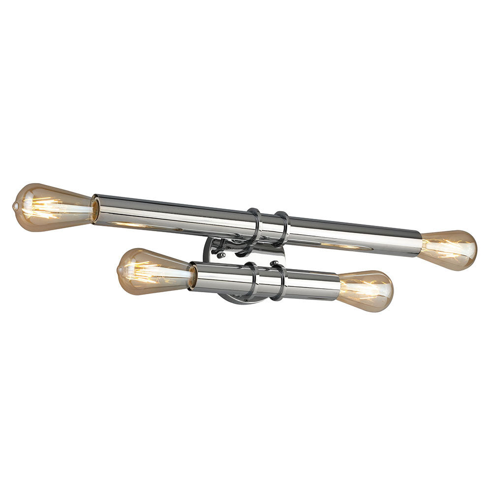 Eglo Canada - Four Light Bath/Vanity - Drucker - Chrome- Union Lighting Luminaires Decor
