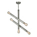 Eglo Canada - Five Light Pendant - Drucker - Black- Union Lighting Luminaires Decor