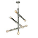 Eglo Canada - Seven Light Pendant - Drucker - Chrome- Union Lighting Luminaires Decor